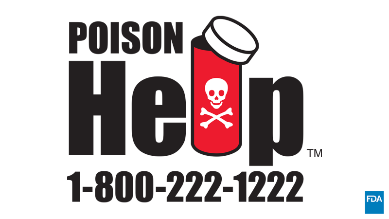 Poison Help 1-800-222-1222