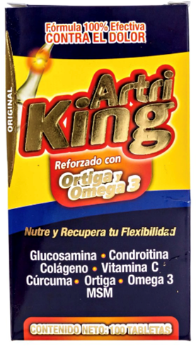 Image 1: “Front label, Artri King, 100 tablets”