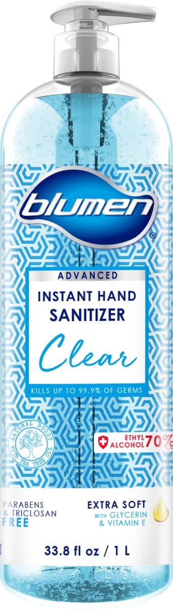 Image 2 - Product image, BLUMEN CLEAR ADVANCED CLEAR TEA TREE HAND SANITIZER 33.8 FLOZ 