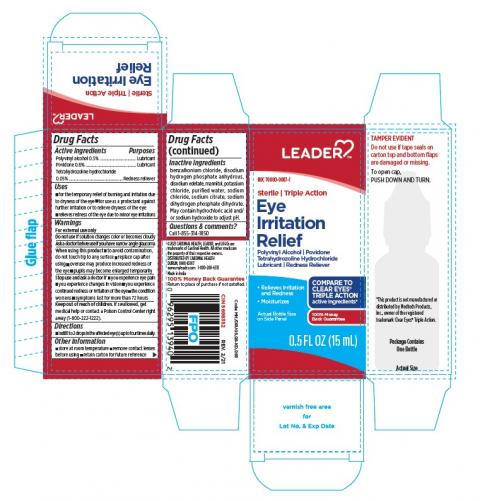 Eye Irritation Relief (Polyvinyl Alcohol, 0.5%, Povidone, 0.6%, and Tetrahydrozoline Hydrochloride, 0.05%), Carton Label