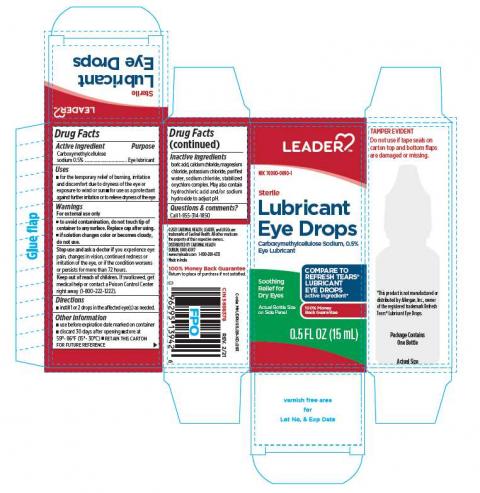 Lubricant Eye Drops (Carboxymethylcellulose Sodium, 0.5%), Carton Label
