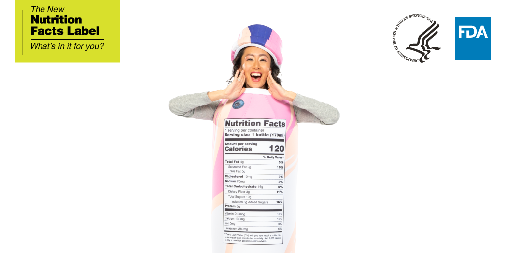 The New Nutrition Facts Label Social Media Image