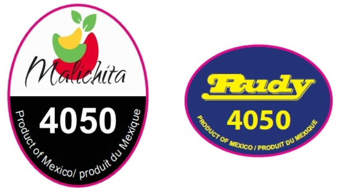 Malichita and Ruby Sample Cantaloupe Product Label