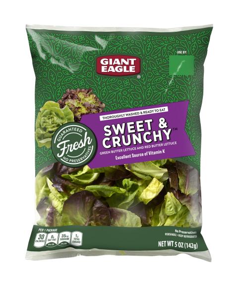 Photo 15 – Representative Labeling, Giant Eagle Sweet & Crunchy 