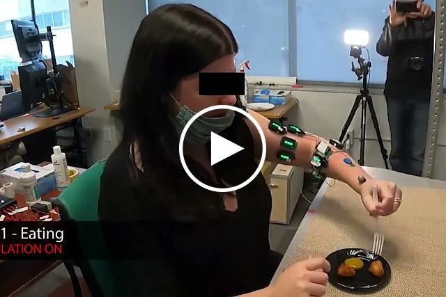 Researchers have been making progress using spinal cord stimulation to help allow people who have had a stroke to perform daily activities like eating with a fork. University of Pittsburgh